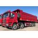 Tipper WEICHAI Diesel Engine SHACMAN F3000 Dump Truck 8x4 380 EuroII Red