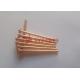 1.5 X 20 Mm Copper Plating Cd Insulation Weld Pins For Boilers And Hot / Cold