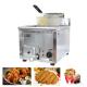 3.6kw 18L Tabletop Commercial Electric Deep Fryers , Electric Chips Fryer