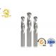 Metal Solid Carbide Reamers Right Hand Spiral Fluted Reamer For Oil Water