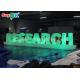 190T Nylon Cloth 1.3mH Inflatable LED Letter For Party Wedding Decoration