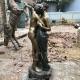Life Size Bronze As One' Love Statue brass couple Romantic sculpture