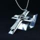 Fashion Top Trendy Stainless Steel Cross Necklace Pendant LPC459