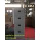 2/3/4 drawer Steel Filing Safe Cabinets gray coloe plastic handle anti-tilt device