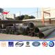 Electrical Telescoping Steel Utility Power Poles Transmission Pole Using