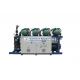 Screw compressor unit with PLC control and  CSH compressor for R407C 2℃ cold store