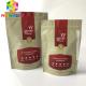 Heat Seal Food Plastic Pouches Packaging Resealable Coffee Bags Customized Size
