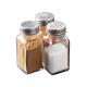 Sealed Storage Food Glass Packaging Condiment Bottle 4*4*9cm