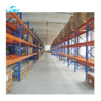 Custom Industrial Storage Rack Steel Adjustable Single Deep Pallet Rack Shelving