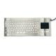 Industrial Stainless Steel Keyboard Waterproof Dustproof Violence Resist Keyboard