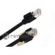 10m 26AWG PUR Cat 6 Ethernet Cable Assembly RJ45 To RJ45 FEP