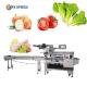 Packaging with FK-Z602 Automatic Flow Bag Pillow Type Swiss Roll Cake Packing Machine