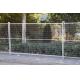 Pvc Coated 2.0m Height Canada Temporary Fence 75x150mm Security And Portable