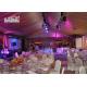 White Outdoor Event Tents for Wedding Receptions , Wedding Marquee