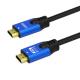 Braided 8K HDMI Cable 2M Lead 24k Gold Plated For Monitor