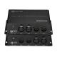 2 Port XLR Balanced Audio Channel BiDirectional Over Fiber Converter Best Broadcast Audio FC Fiber Connector
