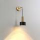 Modern Adjustable Bedside Lamp Wall Lamp Black Gold Luxury Nordic Up Down Reading Light Wall Light （WH-OR-32)