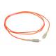 OM1 OM2 Fiber Optic Cable SC UPC To SC UPC Multimode Simplex