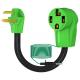 STW 10-AWG 3 Prong Dryer Plug Adapter Cord NEMA 30Amp 250V With Ground