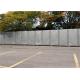 Temporary Higway Noise Barriers Portable Soundproof Fencing PVC materials 7.1kg/pcs Light Duty