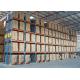 Customized 4.5T Per Layer Heavy Duty Pallet Racks Metal Warehouse Powder Coated