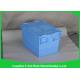 Commercial Distribution Plastic Attached Lid Containers For Transportation And