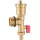 Brass End Piece With G1 Felxible Female Nut For Hot Forged Manifold Air-Vent And Draining Valve Integrated