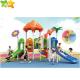UV - Resistance Plastic Playground Slide With Swing For Amusement Park