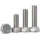 Stainless Steel SS316L M10 9/16 Inch Hexagon Bolt Polished Finish Corrosion-Resistant for Chemical Industry