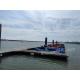 Aluminum Alloy Floating Docks Marina Gangway Float Pontoon Welded Together