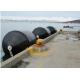 High Pressure Floating Hydro Pneumatic Fender , Bright Colors Inflatable Dock Fenders