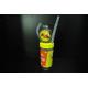Yellow Cartoon Water Bottle , Windmill Style Kids Water Bottles With Fun