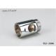 TLC-1506 1/2-2MF brass extension chrome plated NPT copper fittng water oil gas mixer matel plumping joint