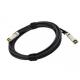 40gbase Qsfp+ Dac Direct Attach Cable For Switches / Routers Full Compatible