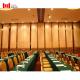 Hotel 38db Acoustic Folding Partition Wall Soundproof Sliding Type