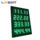 Double Sides Gas Price Led Display 888.88 X 4 Lines