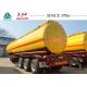 Safe Oil / Petroleum Diesel Tank Trailer With Pneumatic Control For Mine