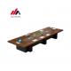 OEM Large Conference Table for Ship Deluxe Meeting Room Accommodates Many People