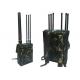 800-2700MHz Manpack Jammer Block Lojack Wifi GPS With 120m Range , 8 Channels