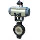 PN16 pneumatic actuator  control butterfly valves with best price