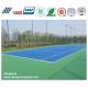 835% Elongation at Break Silicon PU Tennis Court Flooring,RoHS Certificate