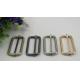 ECO -friendly multi-color 50 mm iron metal adjustable buckle for bag belt fittings