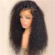 Kinky Curly Glueless Full Hd Lace Wigs Human Hair Wigs for Full Coverage Density 180%