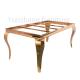 Light Rectangular Household Simple Small Apartment Dining Table and Chair Combination Luxury Marble Dining Table
