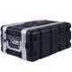 Front And Rear Rails Shallow Rack Case  Rack Mountable ABS Case 2u 4u 3u
