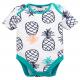 Printing Infant Summer Baby Clothes Unisex Jumpsuit Cotton Knit Short Sleeve Baby Rompers