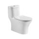 0.8/1.28 GPF Dual Flush Elongated One Piece Toilets Water Efficient