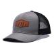 Customizable Cotton-Front Trucker Cap with Sweatband Custom Lether Patch