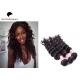 Unprocessed Double Drawn Hair Extensions ,  Remy Human Hair Weave Full Ends