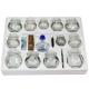 12 Cups Chinese Traditional Vacuum Hijama Massage Therapy Ventosa Cups Sterilizer Set